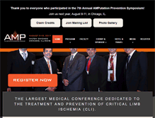 Tablet Screenshot of amptheclimeeting.com